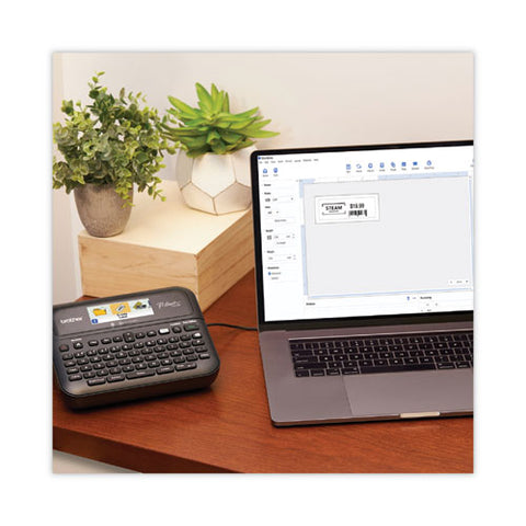 P-touch Business Professional Connected Label Maker, 30 Mm/s Print Speed, 10.2 X 4.8 X 12.6