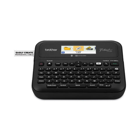 P-touch Business Professional Connected Label Maker, 30 Mm/s Print Speed, 10.2 X 4.8 X 12.6