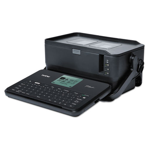 Pt-d800w Commercial/lite Industrial Portable Label Maker, 60 Mm/s Print Speed, 12.25 X 7.5 X 6.12