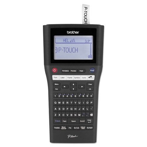 Pt-h500li Rechargeable Take-it-anywhere Labeler With Pc-connectivity, 30 Mm/s Print Speed, 4.8 X 9.7 X 3.5