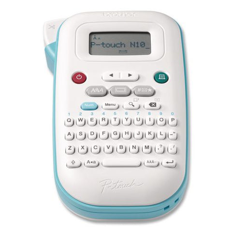 P-touch Pt-n10 Personal Handheld Label Maker, 2 Lines, 4.7 X 7.6 X 2.8