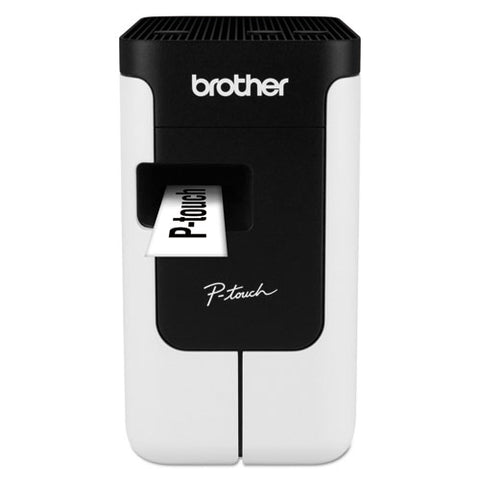 Pt-p700 Pc-connectable Label Printer, 30 Mm/s Print Speed, 3.1 X 6 X 5.6