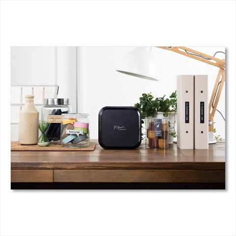 Pt-p710bt Cube Wireless Label Maker, 20 Mm/s Print Speed, 5 X 2.6 X 5