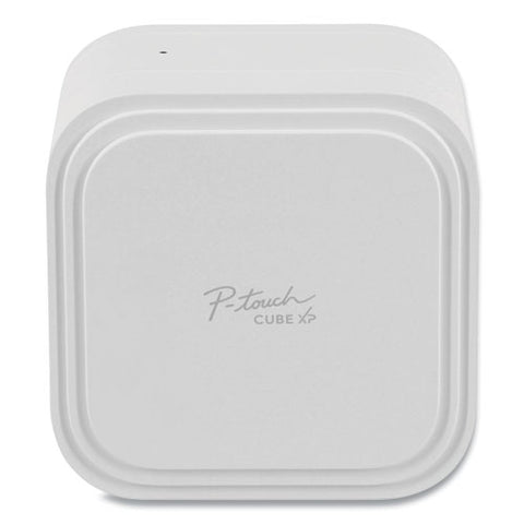 Pt-p910bt P-touch Cube Xp Label Maker, 20 Mm/s Print Speed, 3.7 X 5.4 X 5.4