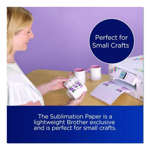 Sp01pl Sublimation Paper, 8.5 X 11, White, 100 Sheets/pack