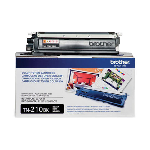 Tn210bk Toner, 2,200 Page-yield, Black
