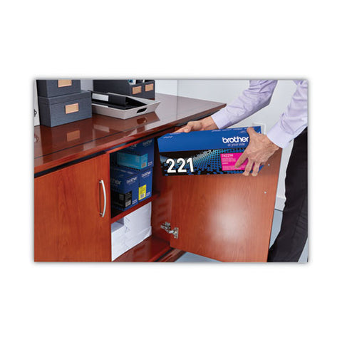 Tn221m Toner, 1,400 Page-yield, Magenta