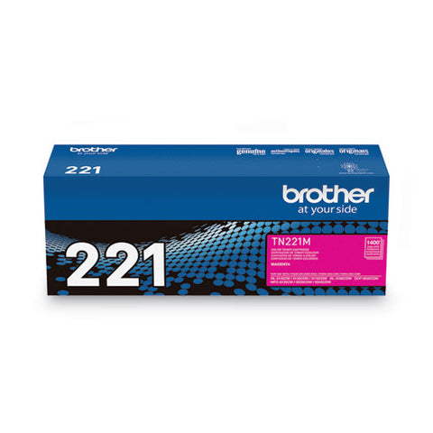 Tn221m Toner, 1,400 Page-yield, Magenta