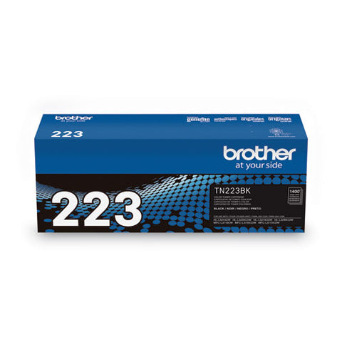 Tn223bk Toner, 1,400 Page-yield, Black