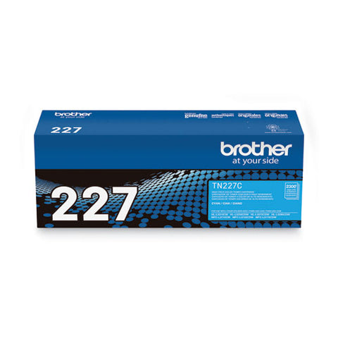 Tn227c High-yield Toner, 2,300 Page-yield, Cyan