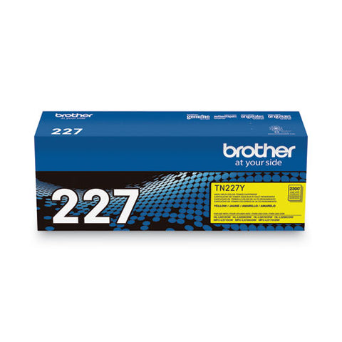 Tn227y High-yield Toner, 2,300 Page-yield, Yellow