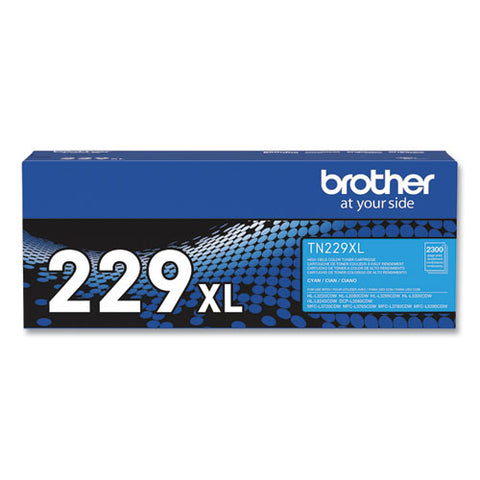 Tn229xlc High-yield Toner, 2,300 Page-yield, Cyan