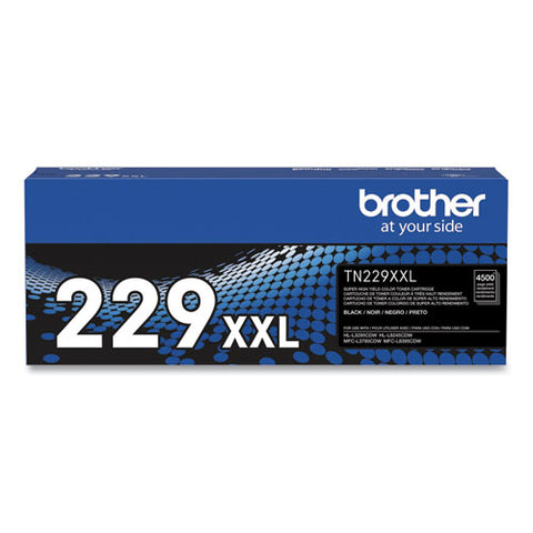 Tn229xxlbk Super High-yield Toner, 4,500 Page-yield, Black