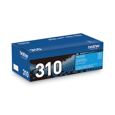 Tn310c Toner, 1,500 Page-yield, Cyan