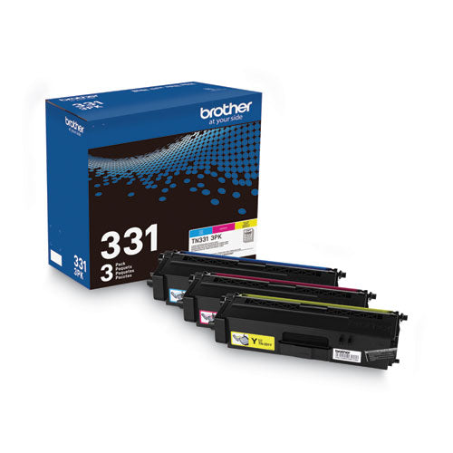 Tn3313pk Toner, 1,500 Page-yield, Cyan/magenta/yellow
