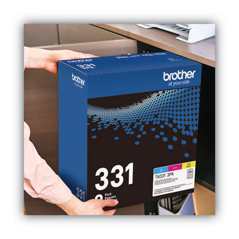 Tn3313pk Toner, 1,500 Page-yield, Cyan/magenta/yellow
