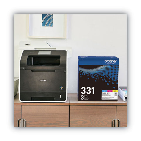 Tn3313pk Toner, 1,500 Page-yield, Cyan/magenta/yellow