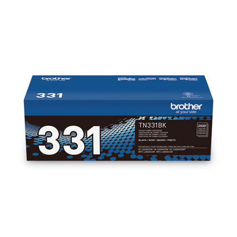 Tn331bk Toner, 2,500 Page-yield, Black