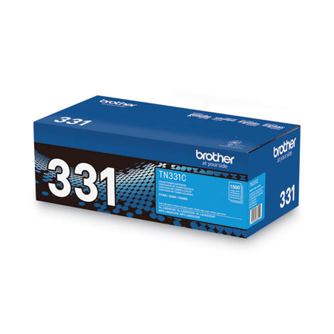 Tn331c Toner, 1,500 Page-yield, Cyan