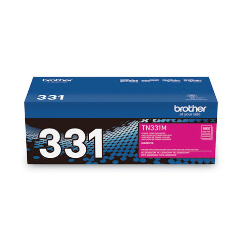 Tn331m Toner, 1,500 Page-yield, Magenta