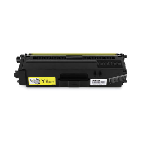 Tn331y Toner, 1,500 Page-yield, Yellow