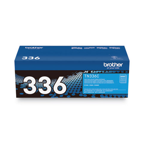 Tn336c High-yield Toner, 3,500 Page-yield, Cyan