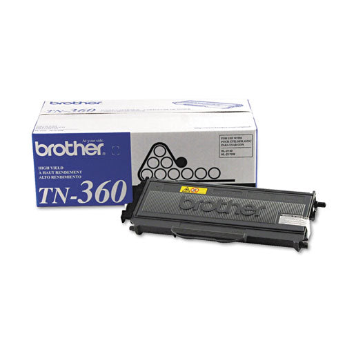 Tn360 High-yield Toner, 2,600 Page-yield, Black