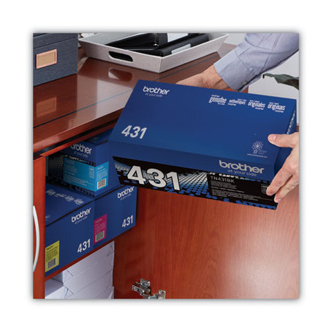 Tn431bk Toner, 3,000 Page-yield, Black