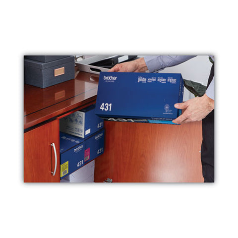 Tn431c Toner, 1,800 Page-yield, Cyan