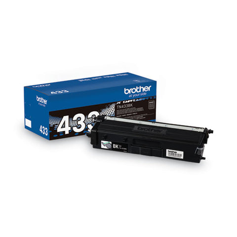 Tn433bk High-yield Toner, 4,500 Page-yield, Black