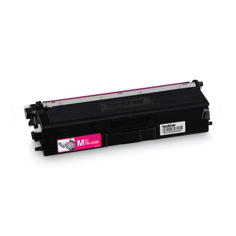 Tn433m High-yield Toner, 4,000 Page-yield, Magenta