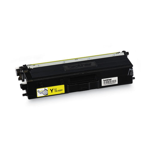 Tn433y High-yield Toner, 4,000 Page-yield, Yellow