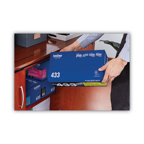Tn433y High-yield Toner, 4,000 Page-yield, Yellow