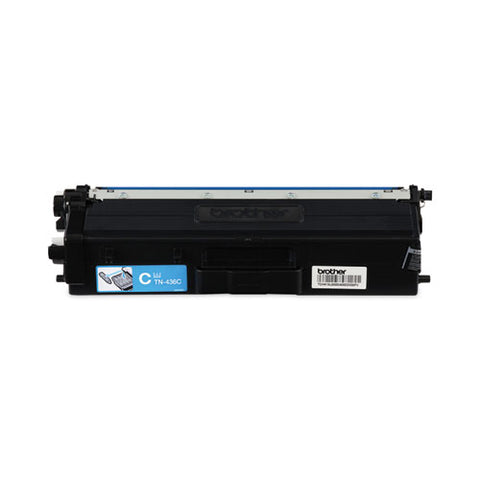 Tn436c Super High-yield Toner, 6,500 Page-yield, Cyan