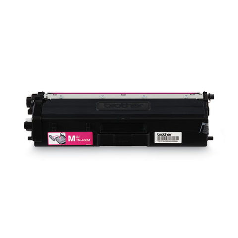 Tn436m Super High-yield Toner, 6,500 Page-yield, Magenta