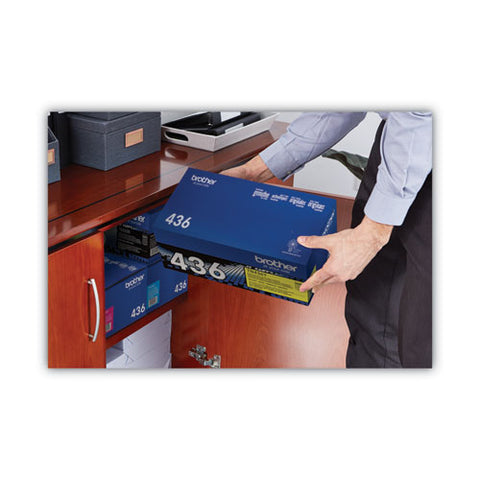 Tn436y Super High-yield Toner, 6,500 Page-yield, Yellow