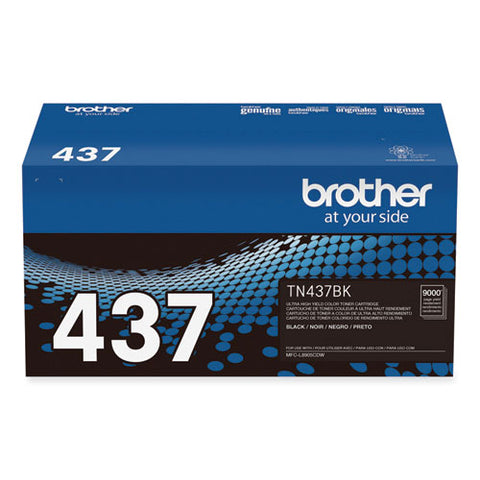 Tn437bk Ultra High-yield Toner, 9,000 Page-yield, Black