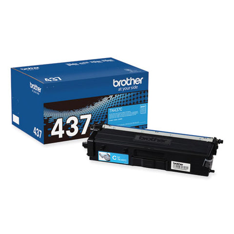 Tn437c Ultra High-yield Toner, 8,000 Page-yield, Cyan