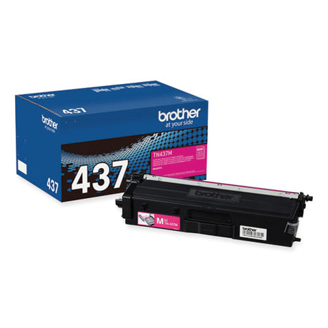 Tn437m Ultra High-yield Toner, 8,000 Page-yield, Magenta