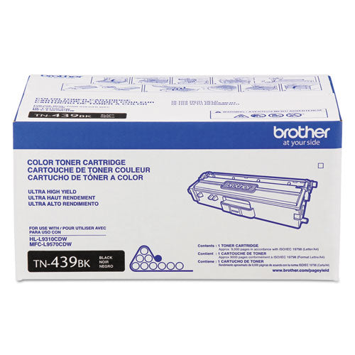 Tn439bk Ultra High-yield Toner, 9,000 Page-yield, Black