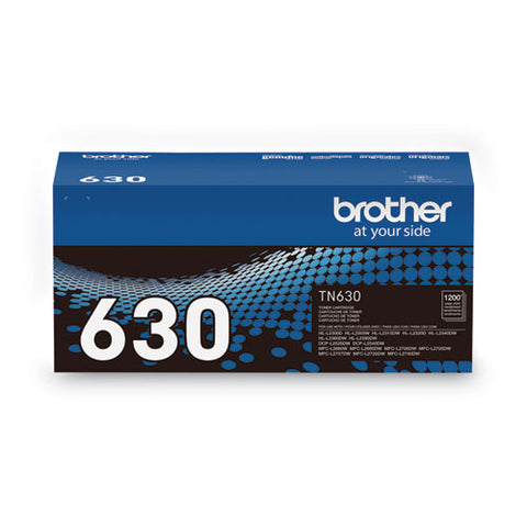 Tn630 Toner, 1,200 Page-yield, Black