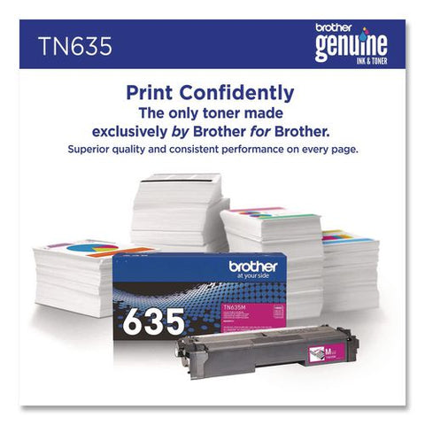 Tn635 Toner, 1,800 Page-yield, Magenta