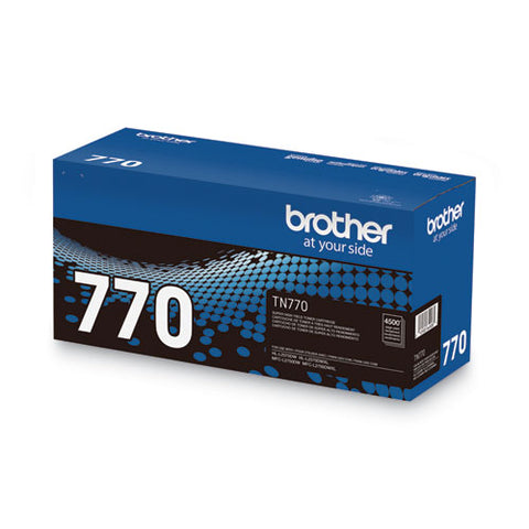 Tn770 Super High-yield Toner, 4,500 Page-yield, Black