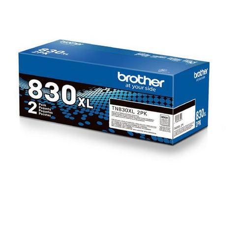 Tn830xl High-yield Toner, 3,000 Page-yield, Black, 2/pack