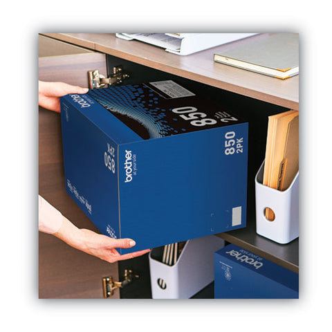 Tn8502pk High-yield Toner, 8,000 Page-yield, Black, 2/pack