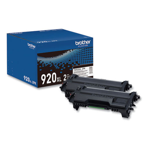 Tn920xl2pk High-yield Toner, 12,000 Page-yield, Black, 2/pack