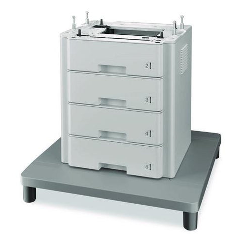 Tt4000 Tower Tray With Stabilizer, 520 Sheet Capacity, Gray