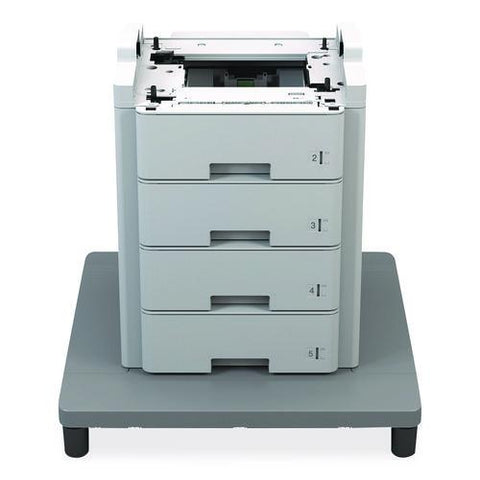 Tt4000 Tower Tray With Stabilizer, 520 Sheet Capacity, Gray
