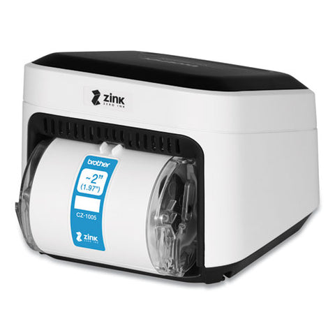 Vc-500w Versatile Compact Color Label And Photo Printer With Wireless Networking, 7.5 Mm/s Print Speed, 4.4 X 4.6 X 3.8