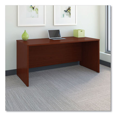 Enterprise Collection Double Pedestal Desk, 60" X 28.63" X 29.75", Harvest Cherry, (box 1 Of 2)